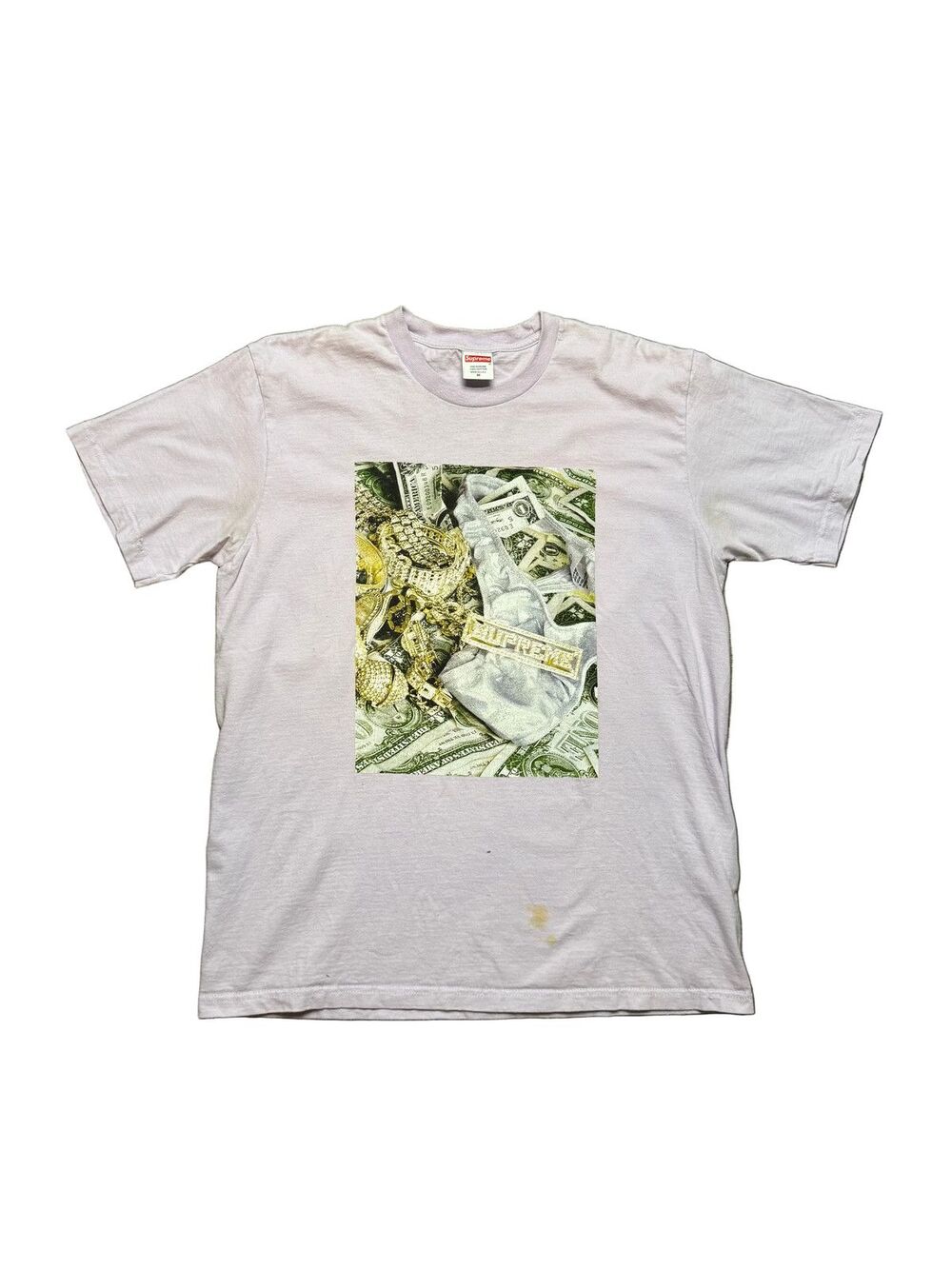 Supreme Bling Logo T-Shirt Multicolor Mens M